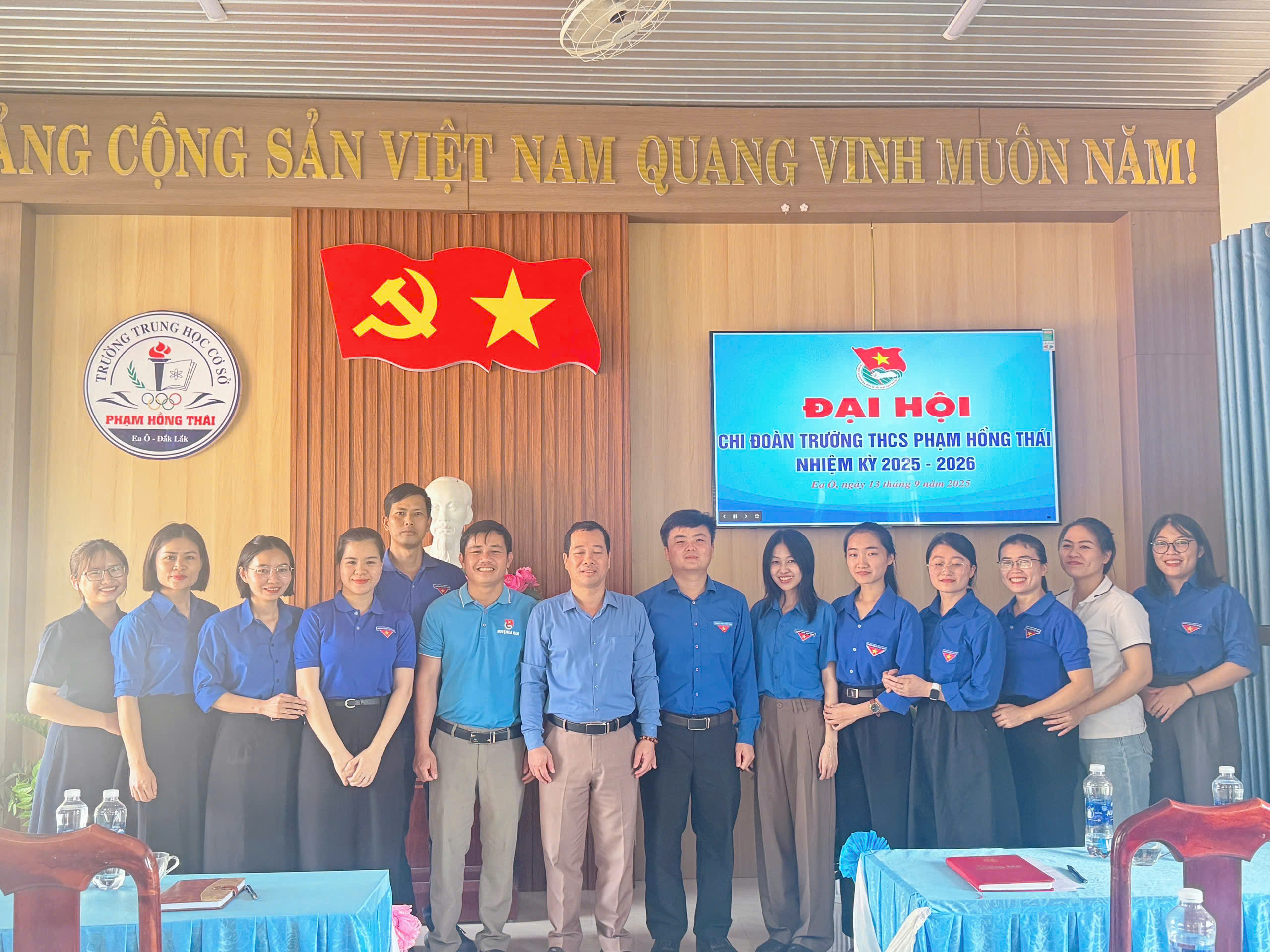 Đại hội Chi đoàn trường THCS Phạm Hồng Thái nhiệm kỳ 2025 – 2026 Đại hội Chi đoàn trường THCS Phạm Hồng Thái nhiệm kỳ 2025 – 2026